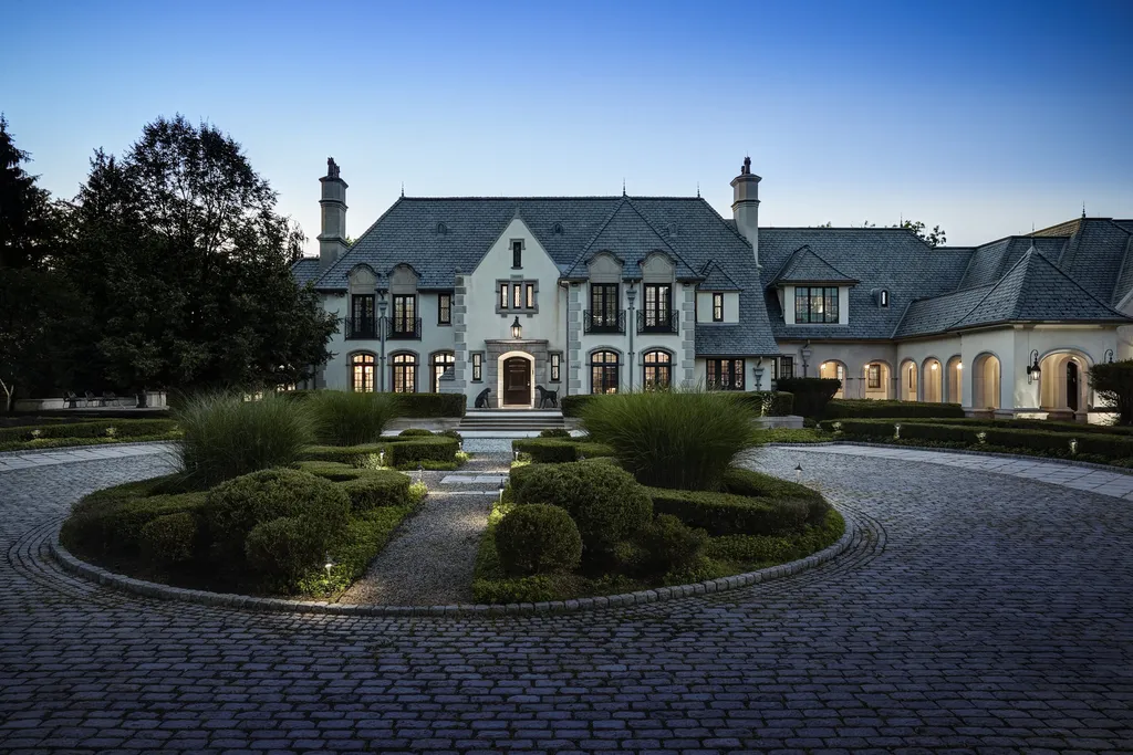Michigan's Most Expensive Home Hits the Market: $25 Million European Estate Spans Nearly 14 Acres on Upper Straits Lake 17 Michigans Most Expensive Home at 5400 Pontiac Trl Orchard Lake MI 17