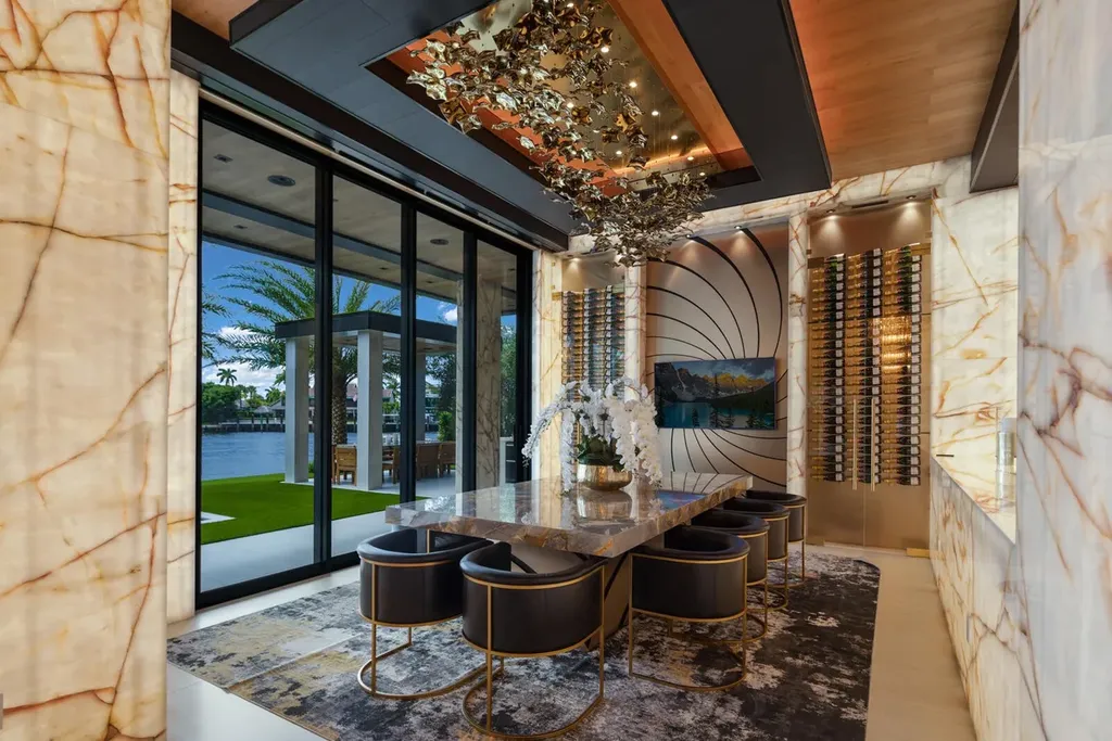 Prestige Homes Unveils a $55 Million Modern Waterfront Estate in Fort Lauderdale 7 Prestige Modern Waterfront Estate at 513 Middle River Drive Fort Lauderdale FL 27