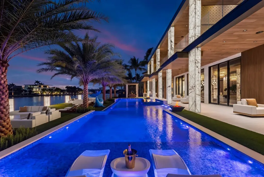 Prestige Homes Unveils a $55 Million Modern Waterfront Estate in Fort Lauderdale 13 Prestige Modern Waterfront Estate at 513 Middle River Drive Fort Lauderdale FL 74