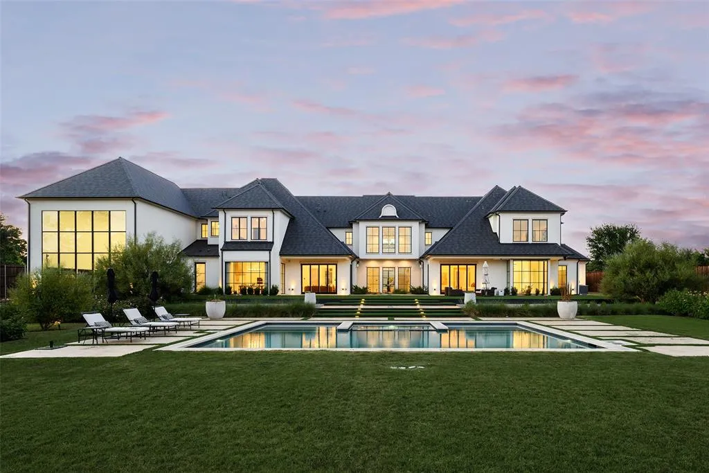 $9.95 Million Preston Hollow Estate Brings European Elegance to One of Dallas' Most Prestigious Neighborhoods 2 Preston Hollow Estate at 5216 Palomar Ln Dallas TX 7522901 1