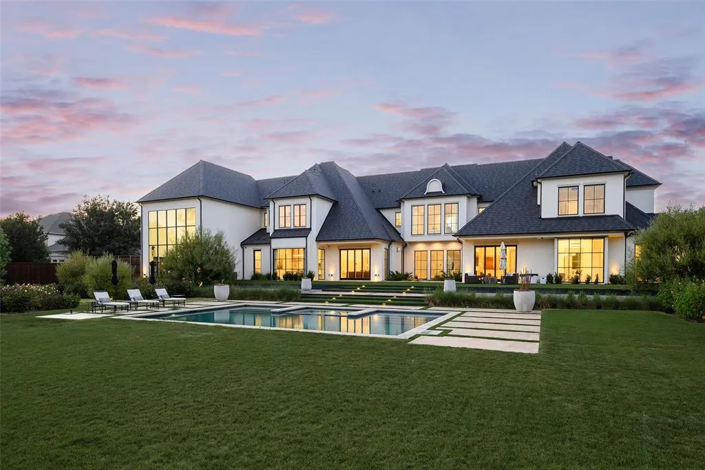 $9.95 Million Preston Hollow Estate Brings European Elegance to One of Dallas' Most Prestigious Neighborhoods 11 Preston Hollow Estate at 5216 Palomar Ln Dallas TX 7522901 2
