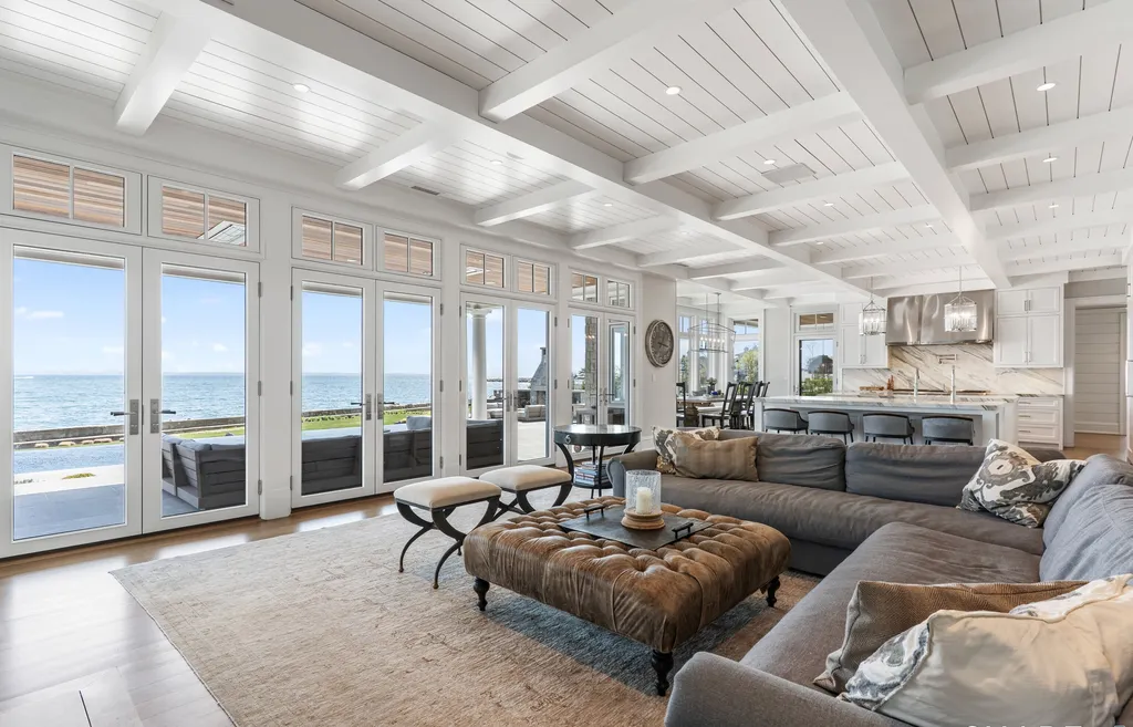 $14.5 Million Waterfront Masterpiece Brings Resort-Style Living to Connecticut's Coveted Shippan Point 6 Waterfront Masterpiece at 379 Ocean Drive West Stamford CT 10