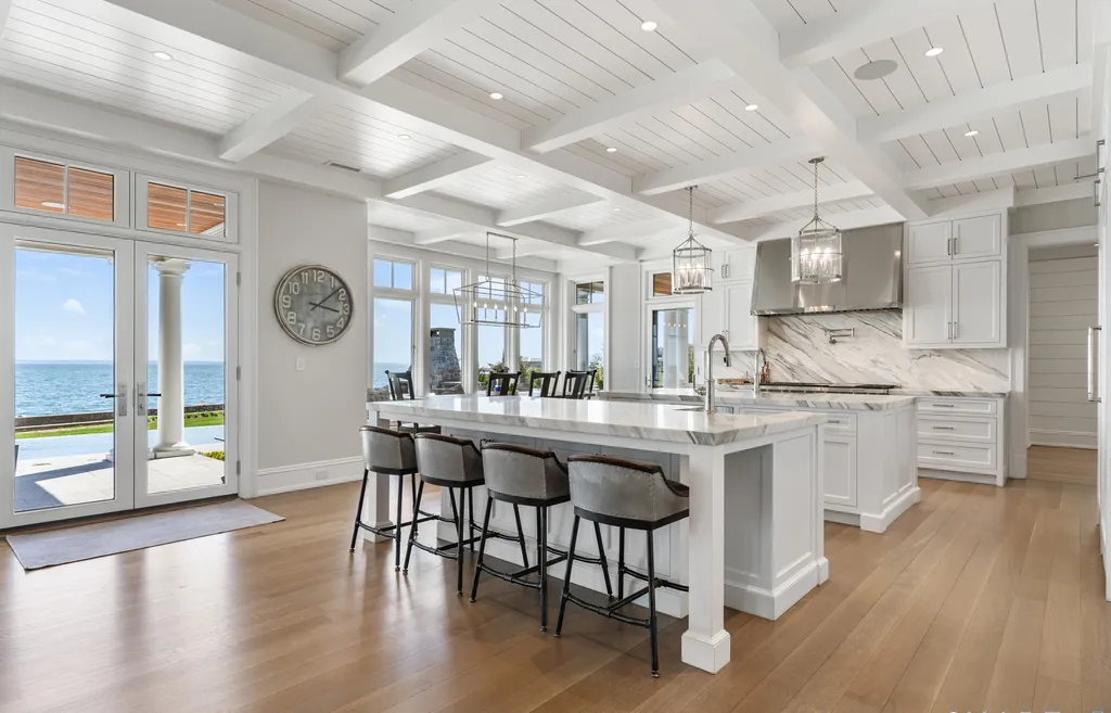 $14.5 Million Waterfront Masterpiece Brings Resort-Style Living to Connecticut's Coveted Shippan Point 9 Waterfront Masterpiece at 379 Ocean Drive West Stamford CT 13
