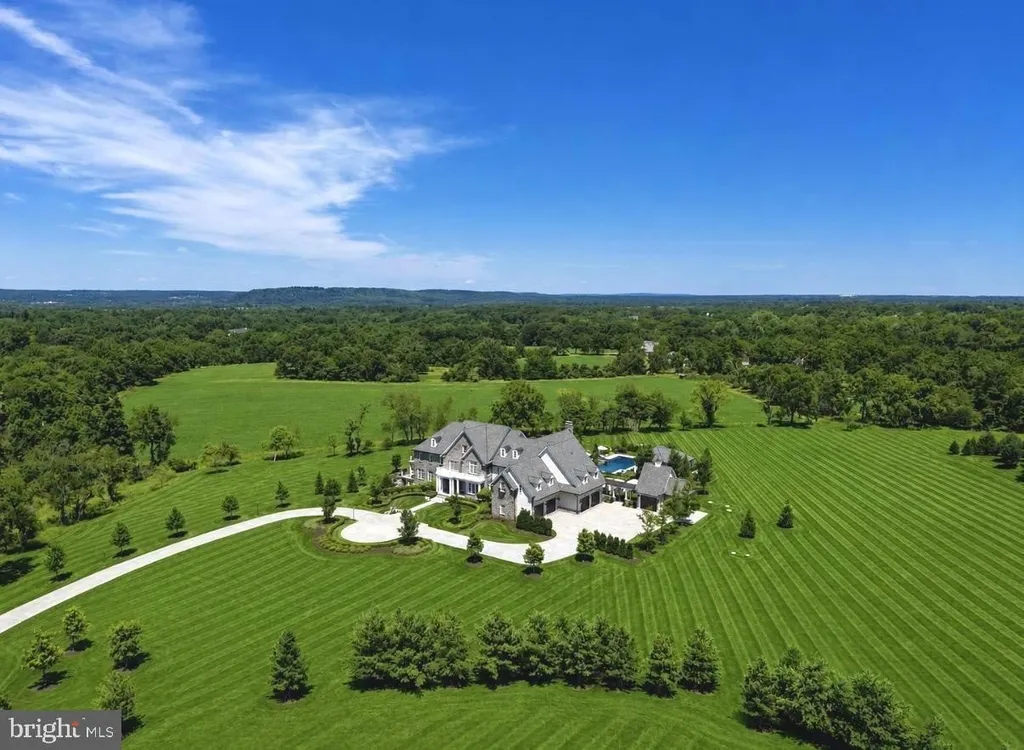 First-Time Offering: $9.95 Million Zaveta Custom Homes Masterpiece Debuts in Newtown, Pennsylvania 20 Zaveta Custom Homes Masterpiece at 6 Tines Field Path Newtown PA 1