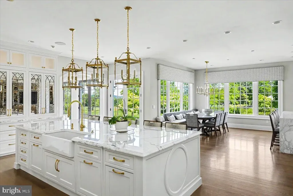 First-Time Offering: $9.95 Million Zaveta Custom Homes Masterpiece Debuts in Newtown, Pennsylvania 6 Zaveta Custom Homes Masterpiece at 6 Tines Field Path Newtown PA 14