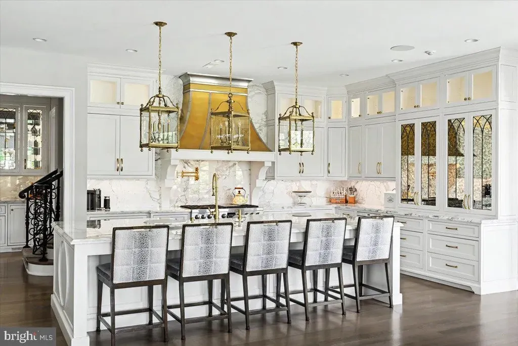 First-Time Offering: $9.95 Million Zaveta Custom Homes Masterpiece Debuts in Newtown, Pennsylvania 5 Zaveta Custom Homes Masterpiece at 6 Tines Field Path Newtown PA 17