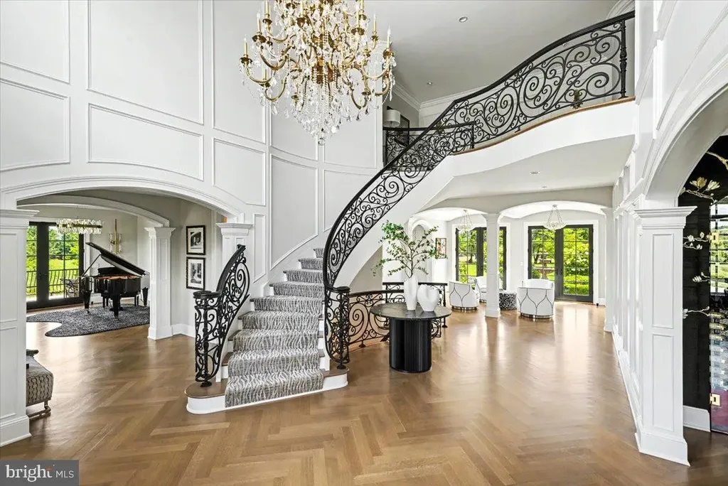 First-Time Offering: $9.95 Million Zaveta Custom Homes Masterpiece Debuts in Newtown, Pennsylvania 4 Zaveta Custom Homes Masterpiece at 6 Tines Field Path Newtown PA 5