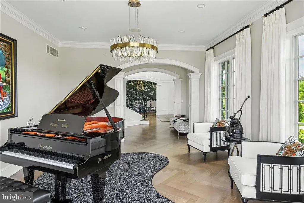 First-Time Offering: $9.95 Million Zaveta Custom Homes Masterpiece Debuts in Newtown, Pennsylvania 8 Zaveta Custom Homes Masterpiece at 6 Tines Field Path Newtown PA 6