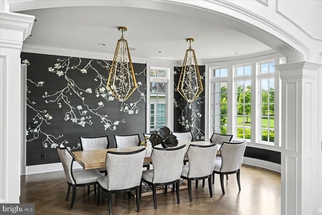 First-Time Offering: $9.95 Million Zaveta Custom Homes Masterpiece Debuts in Newtown, Pennsylvania 9 Zaveta Custom Homes Masterpiece at 6 Tines Field Path Newtown PA 7