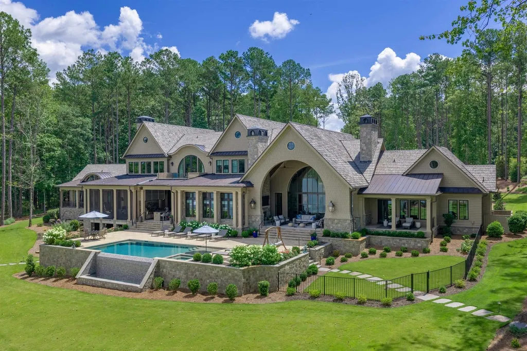 This $16 Million Georgia Lake House Sits on a Coveted Point Lot—with the Ritz-Carlton Across the Water 1 1207 Boulderfield Dr Greensboro GA 3064209