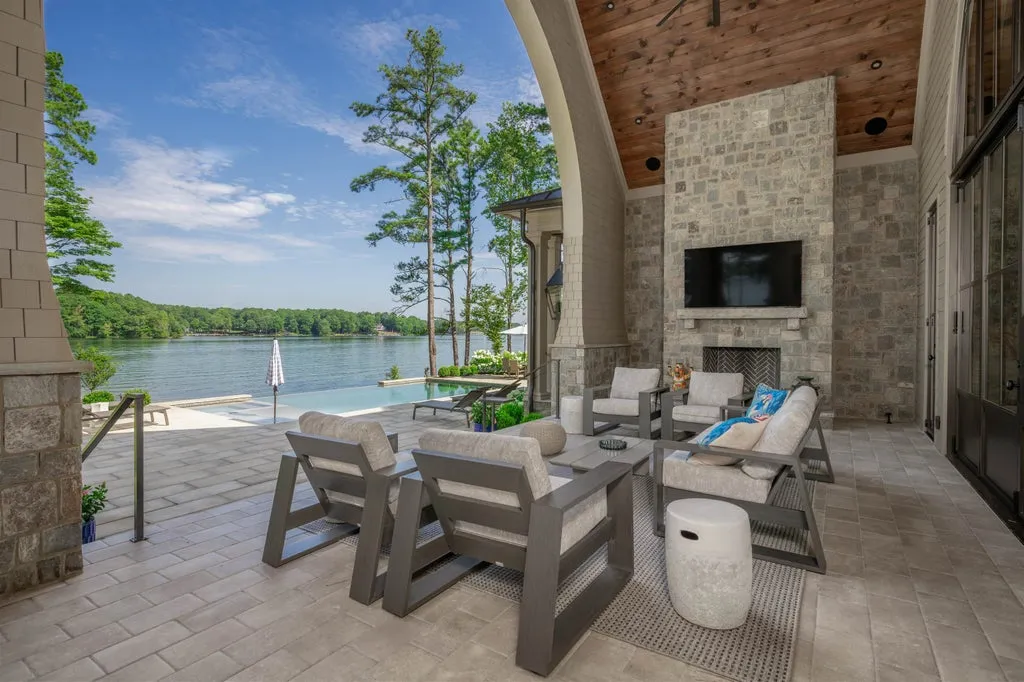 This $16 Million Georgia Lake House Sits on a Coveted Point Lot—with the Ritz-Carlton Across the Water 21 1207 Boulderfield Dr Greensboro GA 3064216