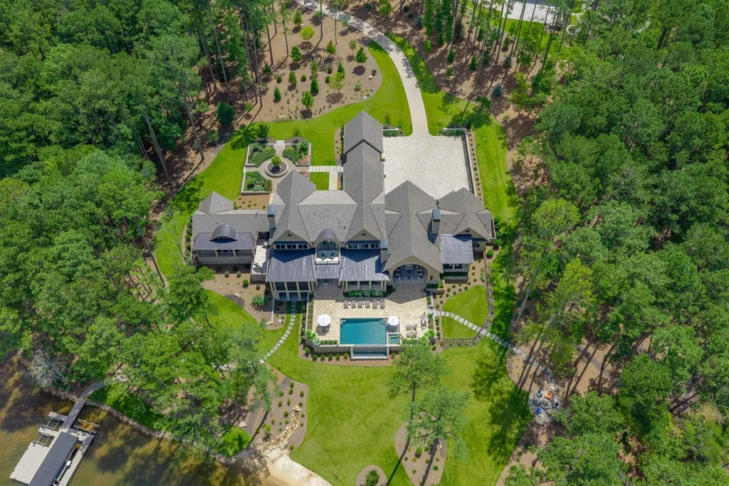 This $16 Million Georgia Lake House Sits on a Coveted Point Lot—with the Ritz-Carlton Across the Water 24 1207 Boulderfield Dr Greensboro GA 3064267 1