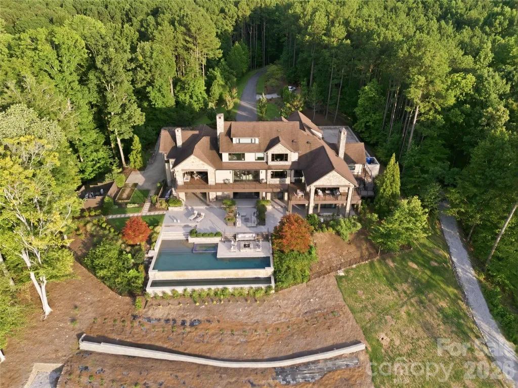 This $11.11 Million Lake Norman Estate Comes With 6.5 Private Acres and an Extraordinary 650 Feet of Shoreline 2 125 Quiet Waters Dr Mooresville NC 2811704
