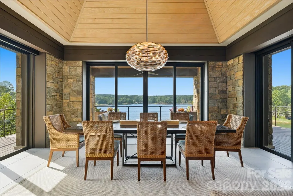 This $11.11 Million Lake Norman Estate Comes With 6.5 Private Acres and an Extraordinary 650 Feet of Shoreline 10 125 Quiet Waters Dr Mooresville NC 2811722