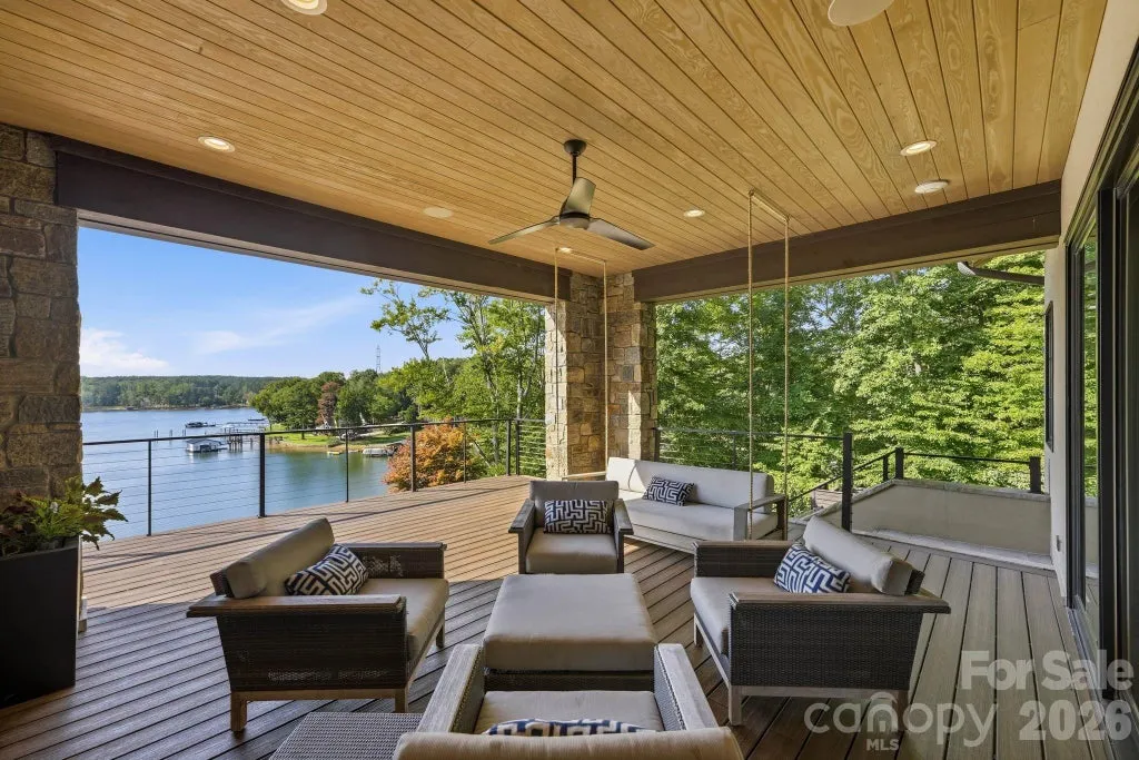 This $11.11 Million Lake Norman Estate Comes With 6.5 Private Acres and an Extraordinary 650 Feet of Shoreline 13 125 Quiet Waters Dr Mooresville NC 2811732