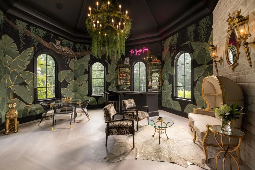 This $7.95 Million Virginia Estate Hides a ‘Jungle Room’ Behind Its Classical Façade 14 13259 Greenwood Church Rd Ashland VA23