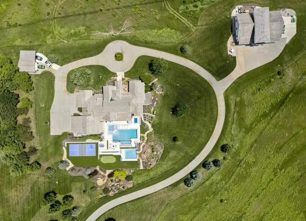 Nearly 60 Acres, Two Garages and a Private Water Park: This $5.98 Million Nebraska Estate Goes Big on Everything 20 13401 N 240th St Valley NE 6806481