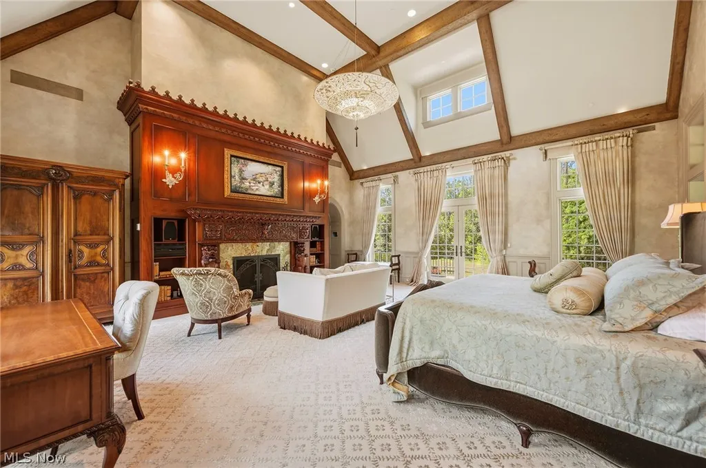 This $12.995 Million Ohio Estate Has 128 Acres, an Indoor Pool and a Two-Story Rock-Climbing Wall 10 14398 County Line Rd Hunting Valley OH 4402216
