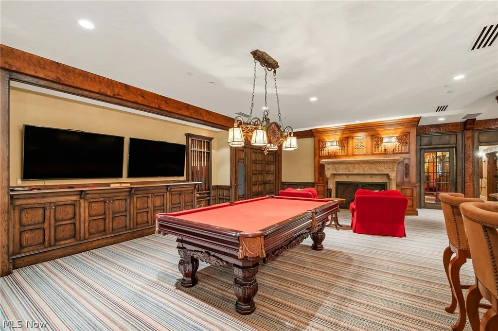 This $12.995 Million Ohio Estate Has 128 Acres, an Indoor Pool and a Two-Story Rock-Climbing Wall 14 14398 County Line Rd Hunting Valley OH 4402232
