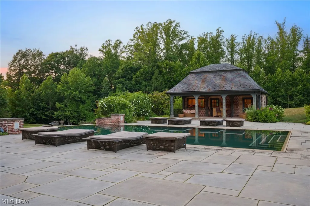 This $12.995 Million Ohio Estate Has 128 Acres, an Indoor Pool and a Two-Story Rock-Climbing Wall 19 14398 County Line Rd Hunting Valley OH 4402245