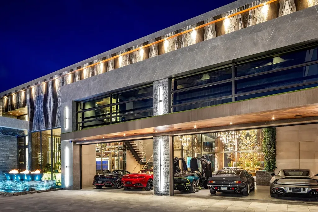 James Bond Fantasy Meets Palm Beach Excess at This $85 Million Villa With a Car Museum and 309-Inch Cinema 15 16121 Quiet Vista Circle Delray Beach FL 33446009