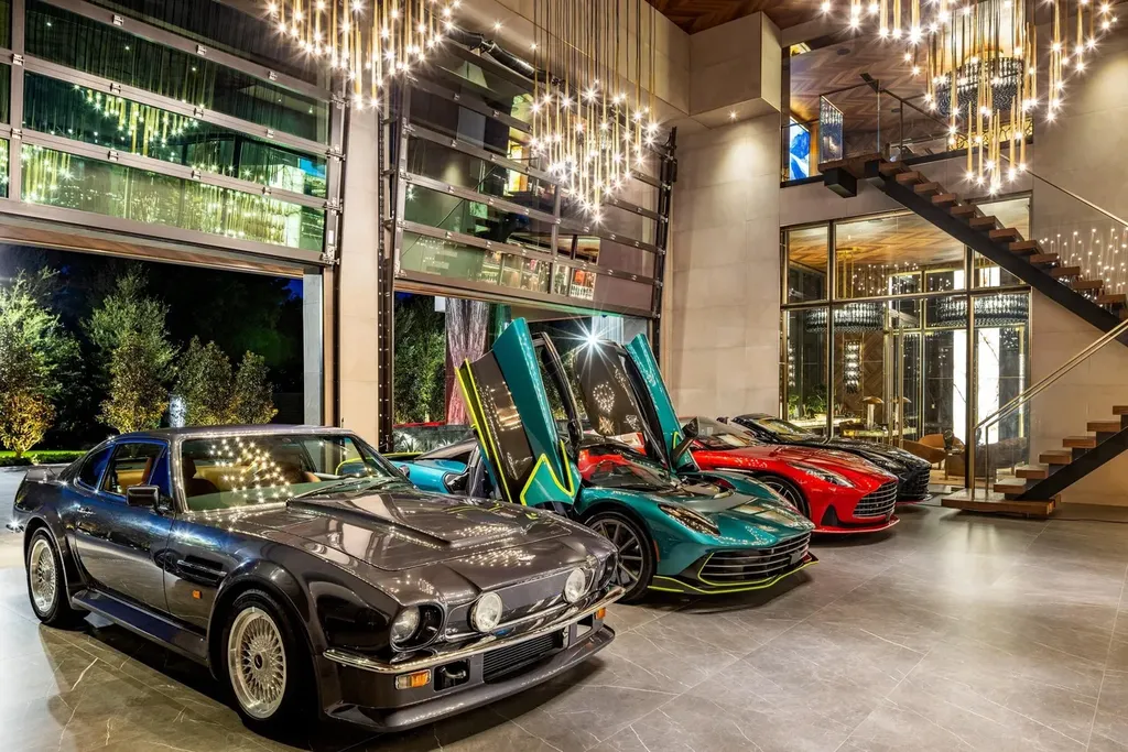James Bond Fantasy Meets Palm Beach Excess at This $85 Million Villa With a Car Museum and 309-Inch Cinema 16 16121 Quiet Vista Circle Delray Beach FL 33446010
