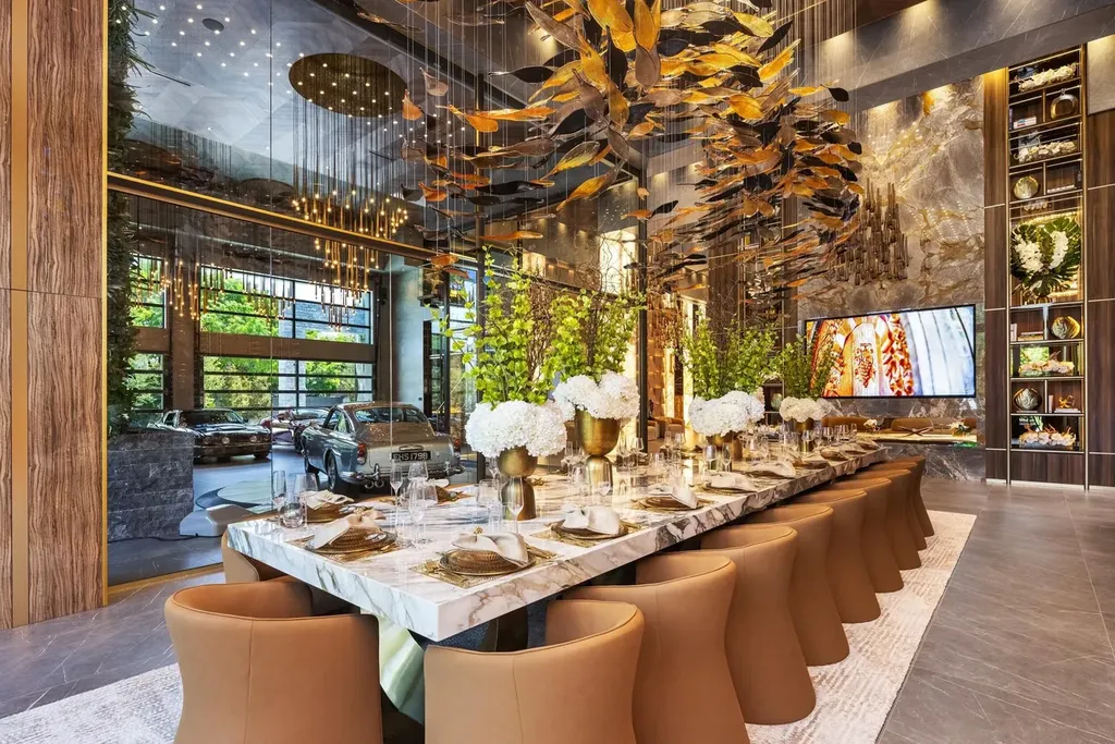 James Bond Fantasy Meets Palm Beach Excess at This $85 Million Villa With a Car Museum and 309-Inch Cinema 12 16121 Quiet Vista Circle Delray Beach FL 33446026