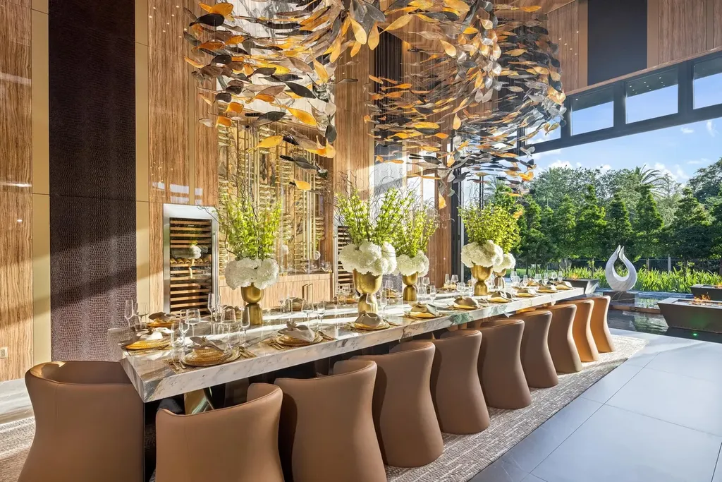 James Bond Fantasy Meets Palm Beach Excess at This $85 Million Villa With a Car Museum and 309-Inch Cinema 14 16121 Quiet Vista Circle Delray Beach FL 33446027