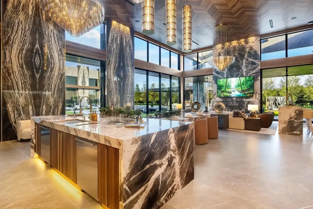James Bond Fantasy Meets Palm Beach Excess at This $85 Million Villa With a Car Museum and 309-Inch Cinema 19 16121 Quiet Vista Circle Delray Beach FL 33446034