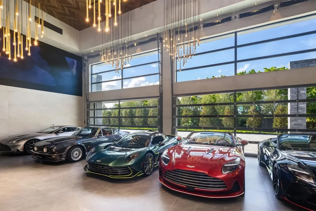 James Bond Fantasy Meets Palm Beach Excess at This $85 Million Villa With a Car Museum and 309-Inch Cinema 17 16121 Quiet Vista Circle Delray Beach FL 33446043