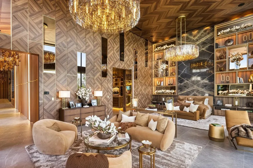 James Bond Fantasy Meets Palm Beach Excess at This $85 Million Villa With a Car Museum and 309-Inch Cinema 22 16121 Quiet Vista Circle Delray Beach FL 33446051