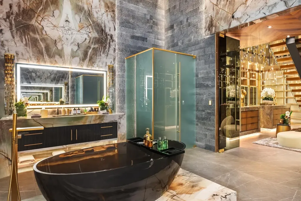 James Bond Fantasy Meets Palm Beach Excess at This $85 Million Villa With a Car Museum and 309-Inch Cinema 27 16121 Quiet Vista Circle Delray Beach FL 33446061