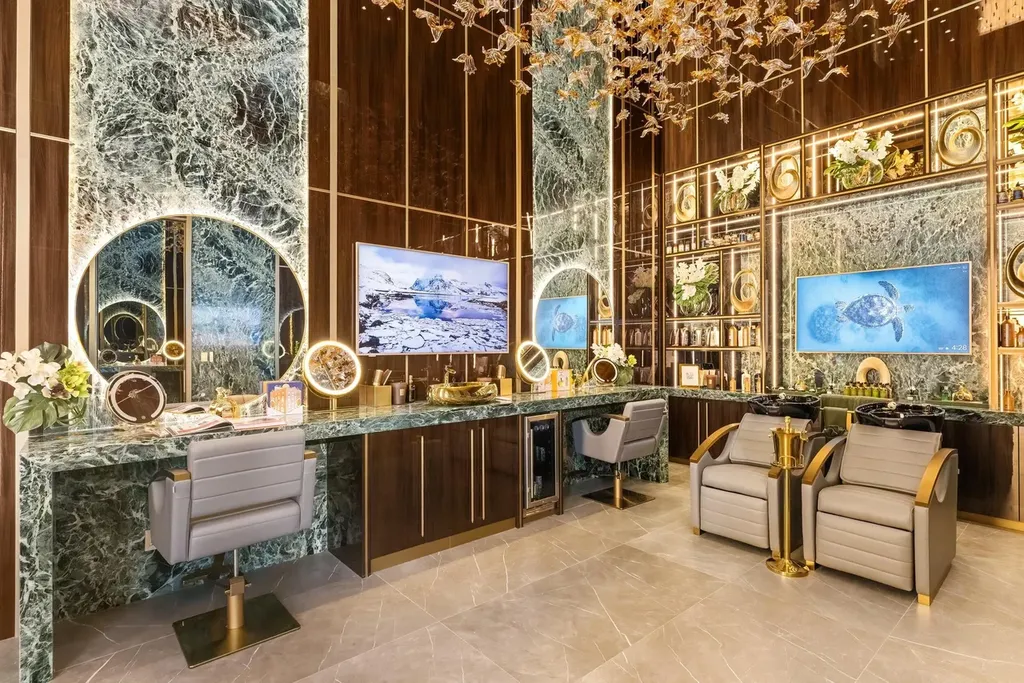 James Bond Fantasy Meets Palm Beach Excess at This $85 Million Villa With a Car Museum and 309-Inch Cinema 24 16121 Quiet Vista Circle Delray Beach FL 33446065