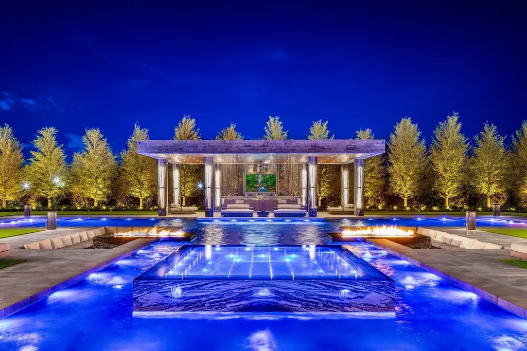 James Bond Fantasy Meets Palm Beach Excess at This $85 Million Villa With a Car Museum and 309-Inch Cinema 32 16121 Quiet Vista Circle Delray Beach FL 33446106