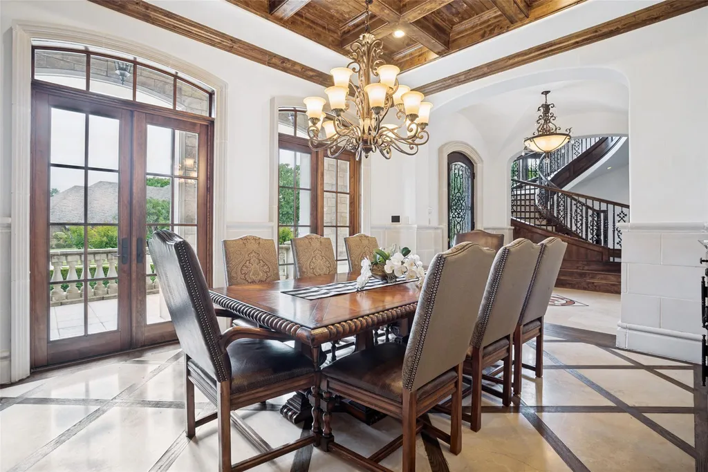Behind the Gates of This $3.5 Million Texas Estate Is a Six-Car Garage, 400-Bottle Wine Room and Private Sauna 5 1701 Sherburne Dr Keller TX 7626206