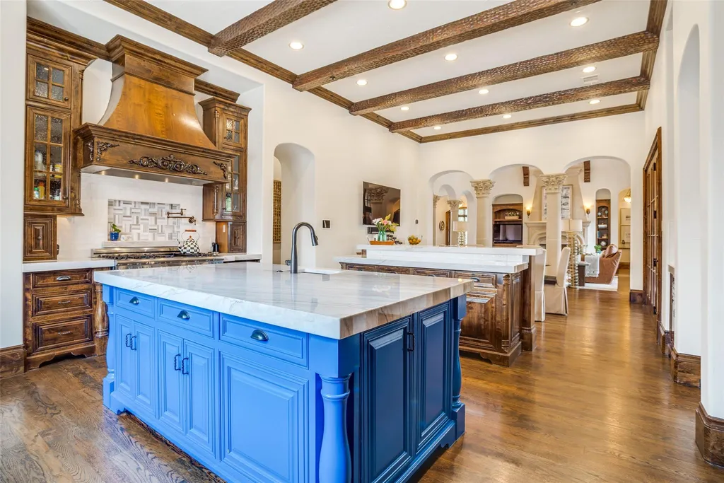 Behind the Gates of This $3.5 Million Texas Estate Is a Six-Car Garage, 400-Bottle Wine Room and Private Sauna 10 1701 Sherburne Dr Keller TX 7626213