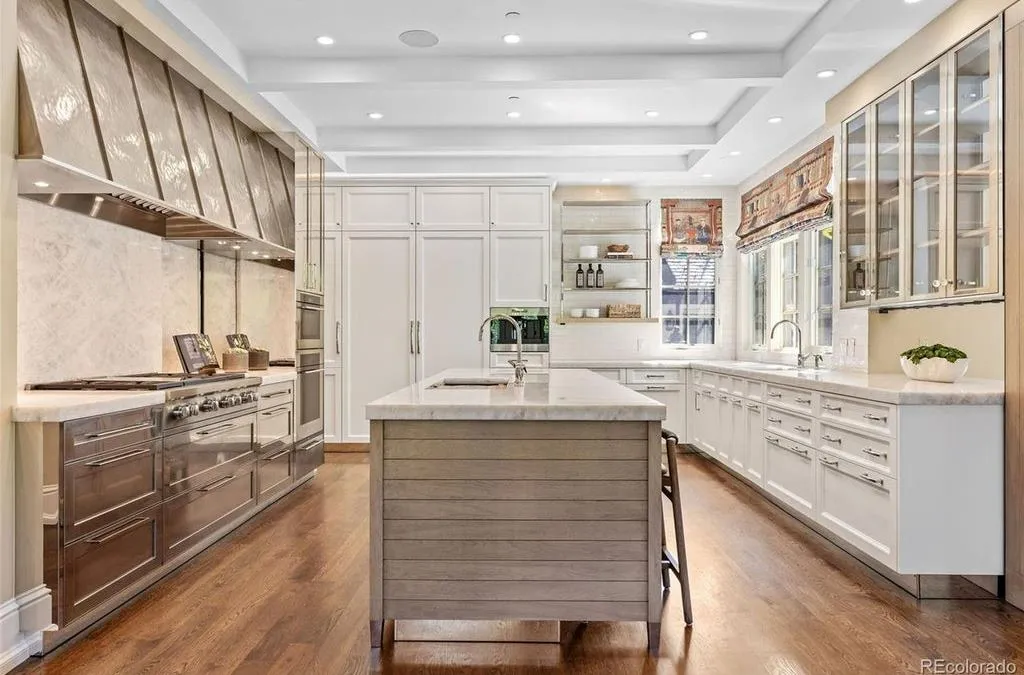 The Kitchen Hood Alone Is a Work of Art in This $10.295 Million Colorado Estate 4 18 Cherry Hills Park Drive Cherry Hills Village CO 8011317