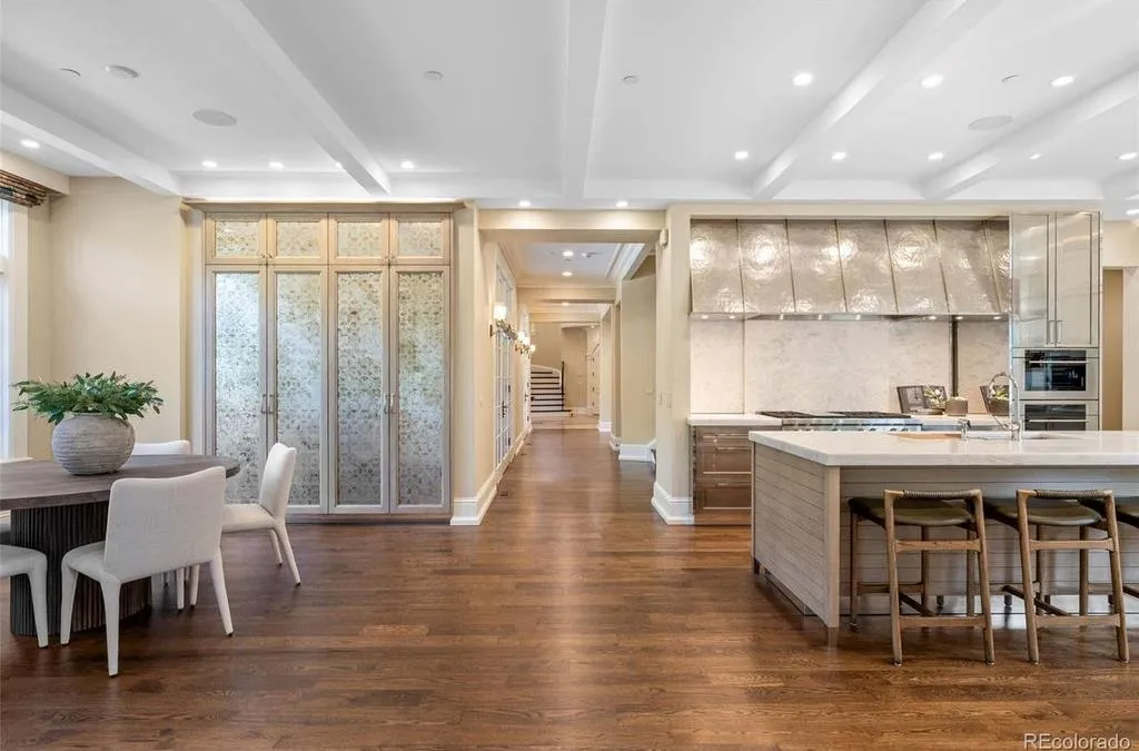The Kitchen Hood Alone Is a Work of Art in This $10.295 Million Colorado Estate 3 18 Cherry Hills Park Drive Cherry Hills Village CO 8011319