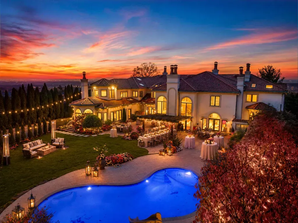 This $6.88 Million New Jersey Mansion Has a Recording Studio—and Manhattan Is Just Eight Miles Away 1 2 The Biggest Mansion in Cresskill NJ 1