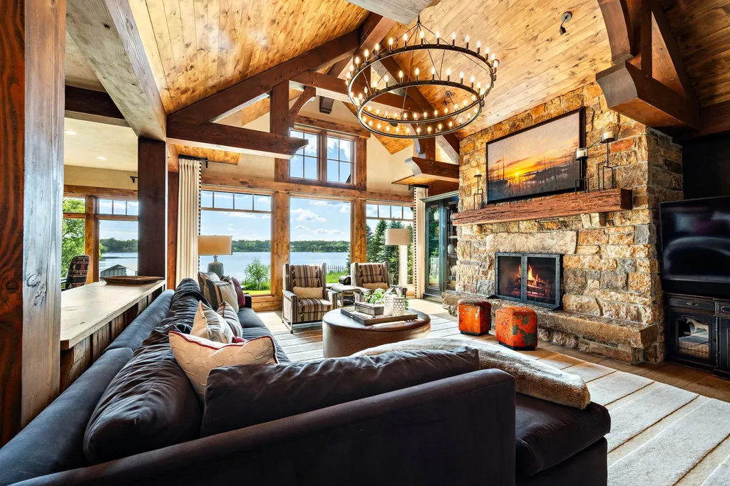 A $13.9 Million Lake Minnetonka Estate Comes With Two Houses—and a Tunnel Between Them 7 475 Oxford Rd Long Lake MN 5535608