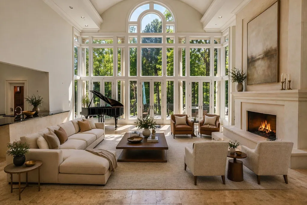 Behind This $3.4 Million Atlanta-Area Estate Is Something Only 14 Homes in the Community Can Claim 7 510 Covington Cv Johns Creek GA 3002207