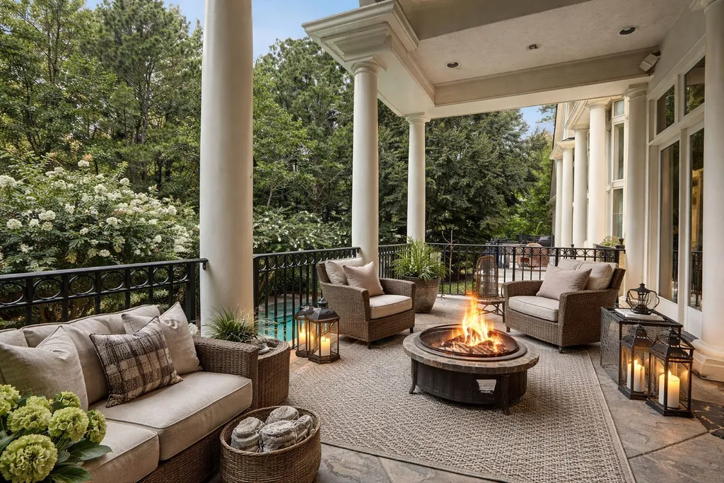 Behind This $3.4 Million Atlanta-Area Estate Is Something Only 14 Homes in the Community Can Claim 21 510 Covington Cv Johns Creek GA 3002218