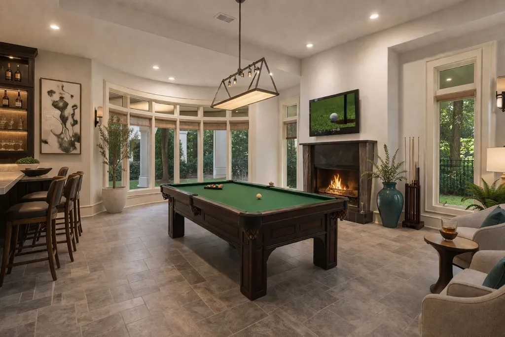 Behind This $3.4 Million Atlanta-Area Estate Is Something Only 14 Homes in the Community Can Claim 15 510 Covington Cv Johns Creek GA 3002237
