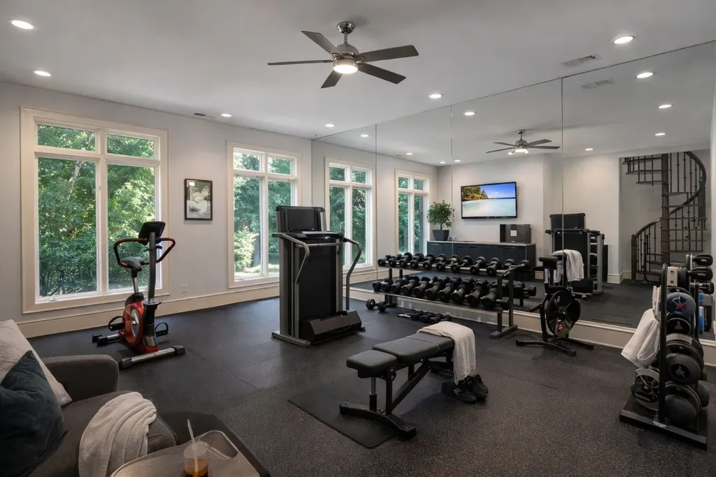 Behind This $3.4 Million Atlanta-Area Estate Is Something Only 14 Homes in the Community Can Claim 16 510 Covington Cv Johns Creek GA 3002240