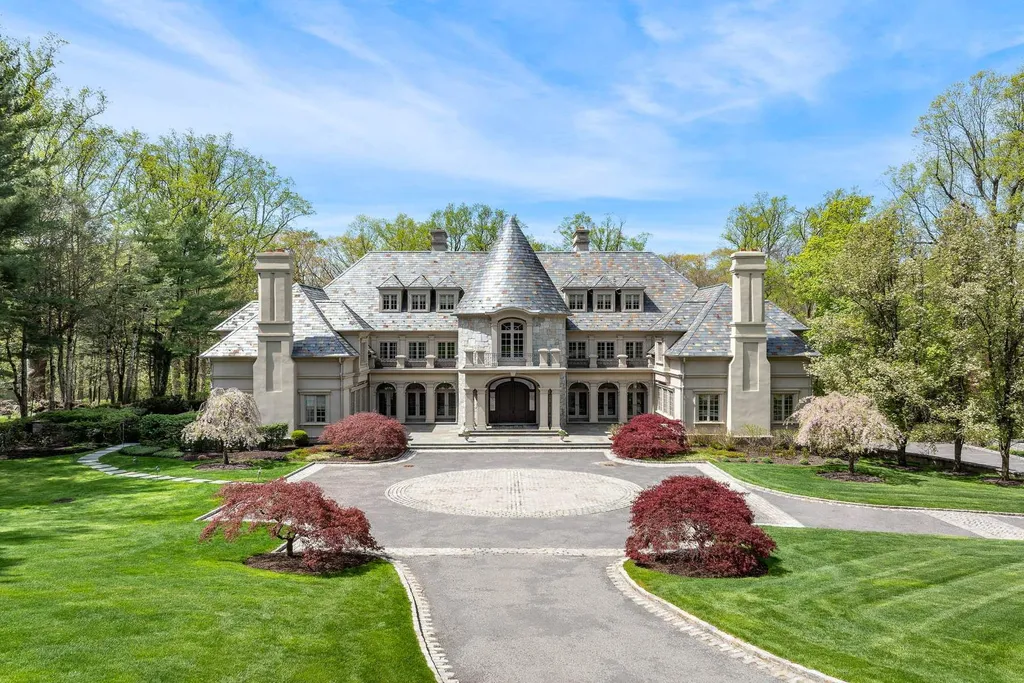 Behind the Gates of This $12.1 Million Greenwich Manor, a Four-Story Interior Gives Way to a Brookside Resort 3 524 Lake Ave Greenwich CT 0683002