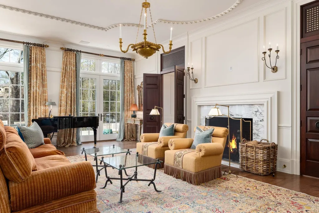 Behind the Gates of This $12.1 Million Greenwich Manor, a Four-Story Interior Gives Way to a Brookside Resort 4 524 Lake Ave Greenwich CT 0683008