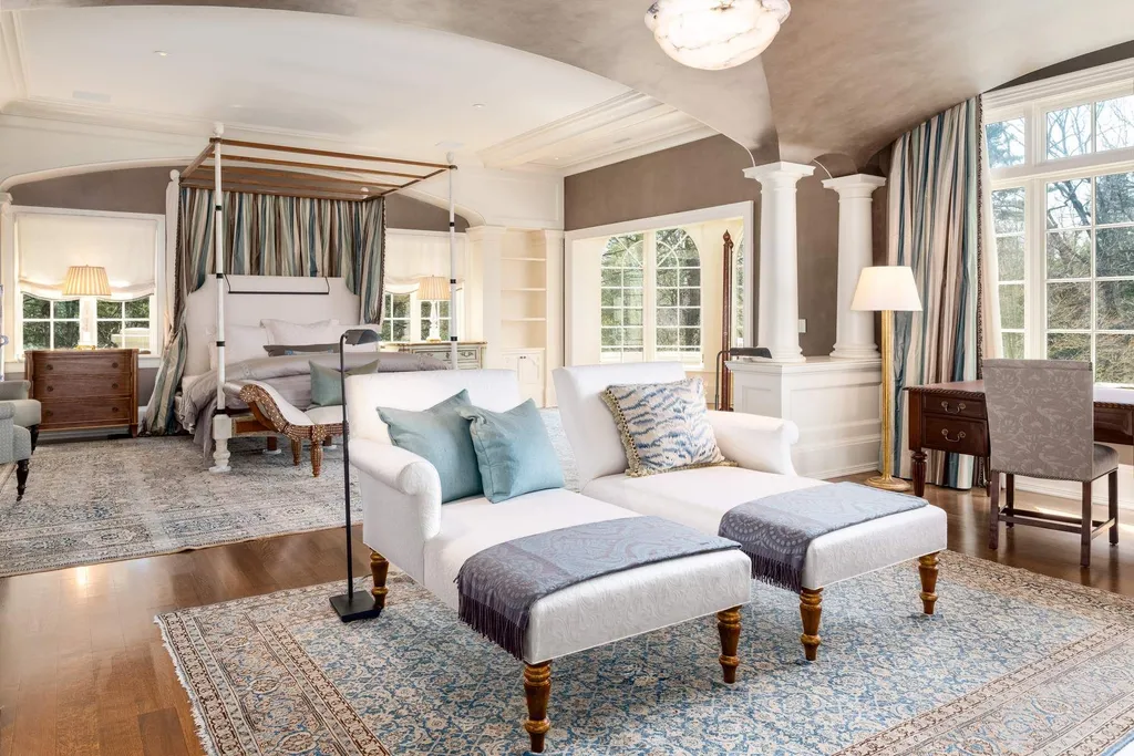Behind the Gates of This $12.1 Million Greenwich Manor, a Four-Story Interior Gives Way to a Brookside Resort 7 524 Lake Ave Greenwich CT 0683021
