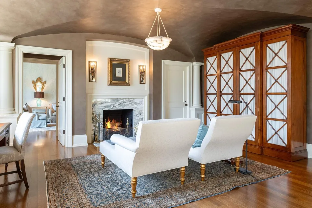 Behind the Gates of This $12.1 Million Greenwich Manor, a Four-Story Interior Gives Way to a Brookside Resort 8 524 Lake Ave Greenwich CT 0683022