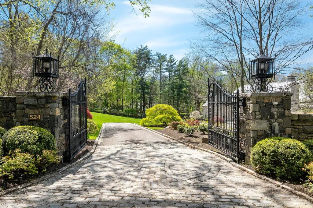 Behind the Gates of This $12.1 Million Greenwich Manor, a Four-Story Interior Gives Way to a Brookside Resort 15 524 Lake Ave Greenwich CT 0683037