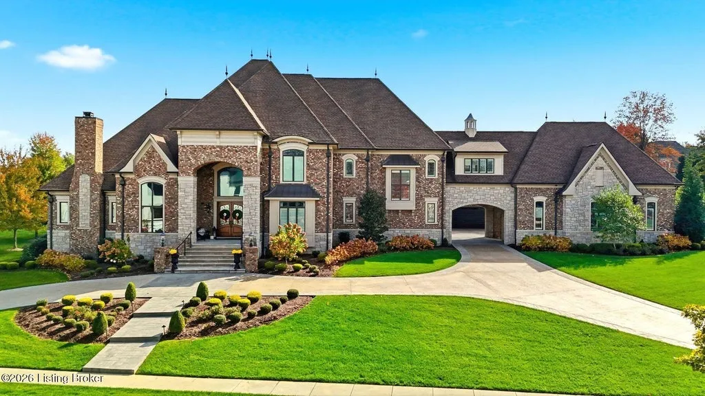 A $4.195 Million Kentucky Estate Hides a Full-Blown Sports Complex Behind Its Resort-Style Pool 1 5705 Harrods Glen Dr Prospect KY 4005905